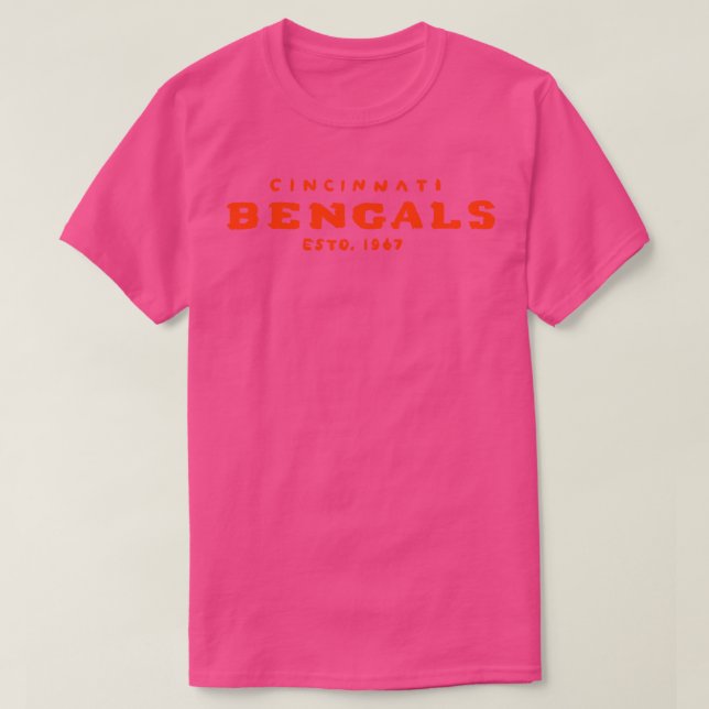 Cincinnati Bengaaals T-Shirt (Design vorne)