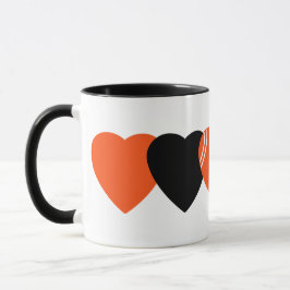 Cincinnati Bengals Football Herzdesign Tasse
