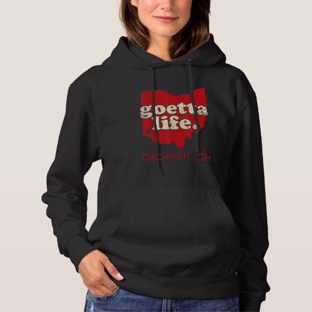 Cincinnati Cincinnati Food Goetti Hoodie (Vorderseite)