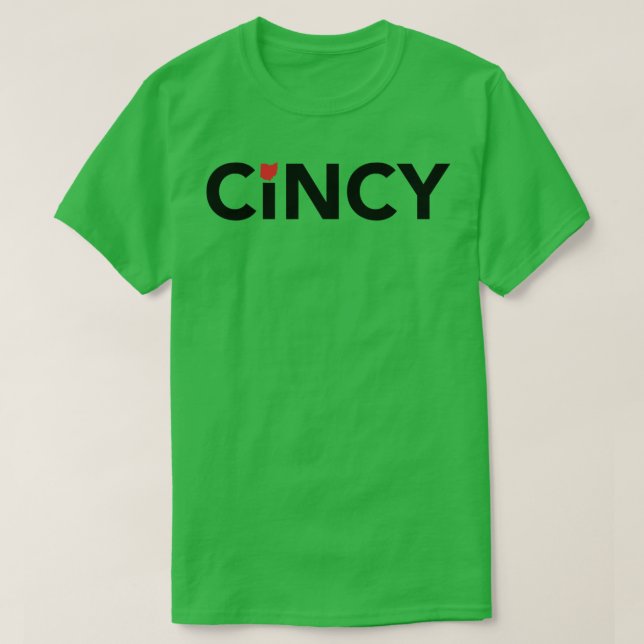 Cincinnati Cincy Ohio T-Shirt (Design vorne)