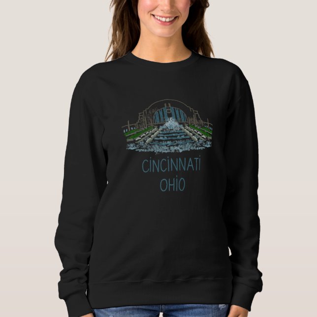 Cincinnati City Ohio souvenir  for men women  5 Sweatshirt (Vorderseite)