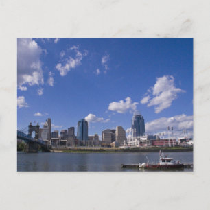 Cincinnati City Postcard Postkarte