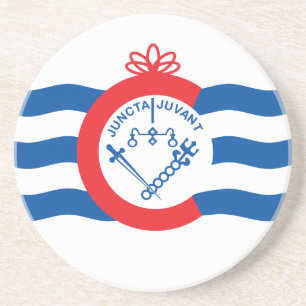 Cincinnati-Flagge Getränkeuntersetzer