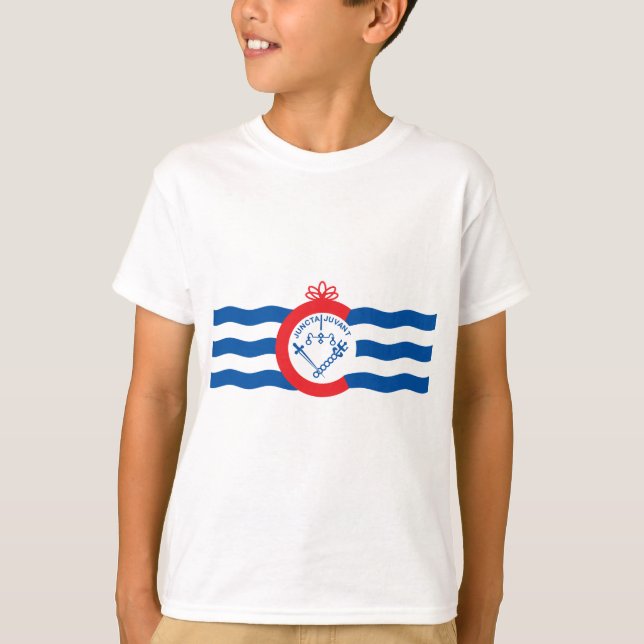 Cincinnati-Flagge T-Shirt (Vorderseite)