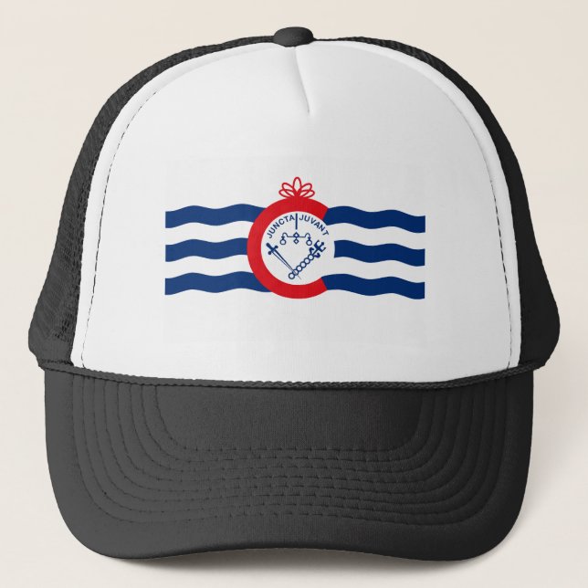 Cincinnati-Flaggen-Hut Truckerkappe (Vorderseite)
