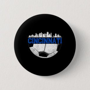 Cincinnati Fußball bedrängte Cincy nati Button