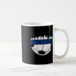 Cincinnati Fußball bedrängte Cincy nati Kaffeetasse