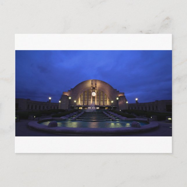 Cincinnati Gewerkschaft Terminal Postkarte (Vorderseite)