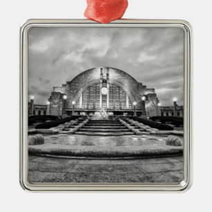 Cincinnati-Gewerkschafts-Anschluss Silbernes Ornament