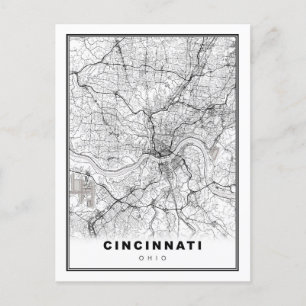 Cincinnati Karte