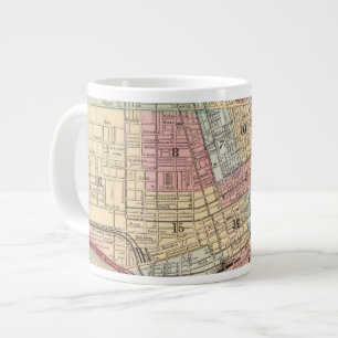 Cincinnati Karte von Mitchell Jumbo-Tasse