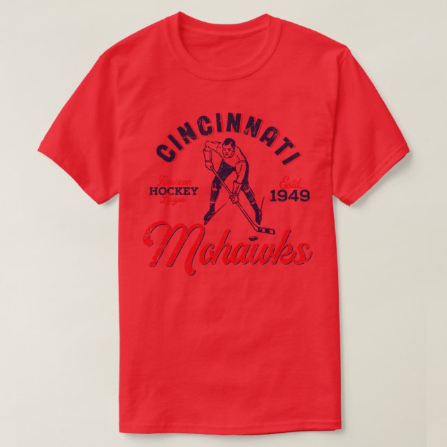 Cincinnati Mohawks 1 T-Shirt (Design vorne)