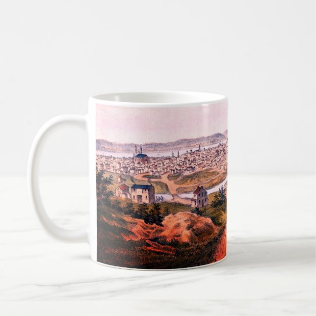 Cincinnati, Ohio (1841) Kaffeetasse (Links)