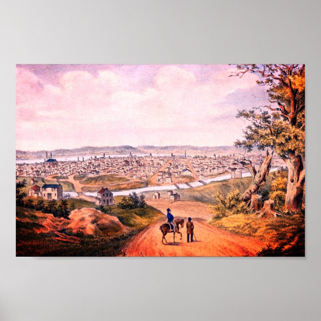 Cincinnati, Ohio (1841) Poster (Vorne)
