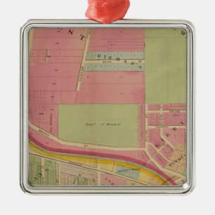 Cincinnati, Ohio 3 Ornament Aus Metall