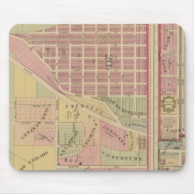 Cincinnati, Ohio 4 Mousepad (Vorne)