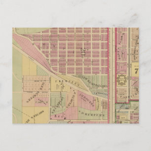 Cincinnati, Ohio 4 Postkarte