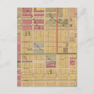 Cincinnati, Ohio 6 Postkarte