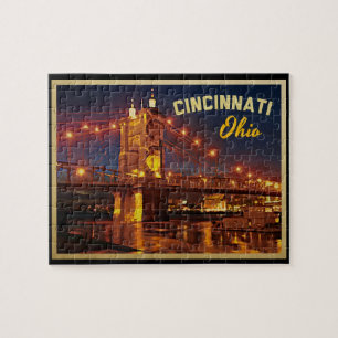 Cincinnati Ohio Bridge Puzzle