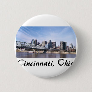 Cincinnati Ohio Button