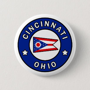 Cincinnati Ohio Button