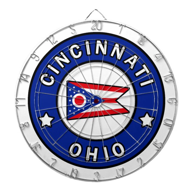 Cincinnati Ohio Dartscheibe (vorne)