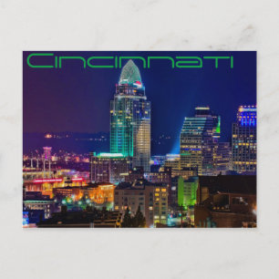 Cincinnati, Ohio, Die Königstadt Postkarte