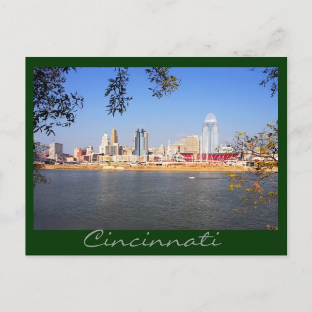 Cincinnati, Ohio, die Königstadt Postkarte (Vorderseite)