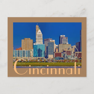 Cincinnati, Ohio, Die Königstadt Postkarte