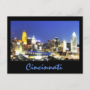 Cincinnati, Ohio, die Queen City. Postkarte