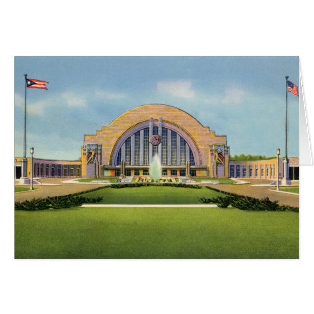 Cincinnati Ohio Gewerkschaft Terminal (Vorderseite (Horizontal))
