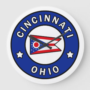 Cincinnati Ohio Große Wanduhr