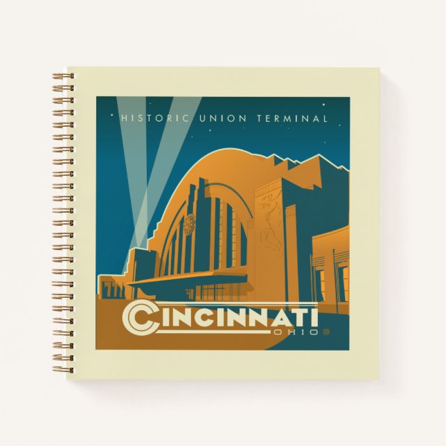 Cincinnati, Ohio | Historischer Gewerkschaft Notizbuch (Vorderseite)