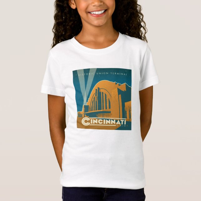 Cincinnati, Ohio | Historischer Gewerkschaft T-Shirt (Vorderseite)