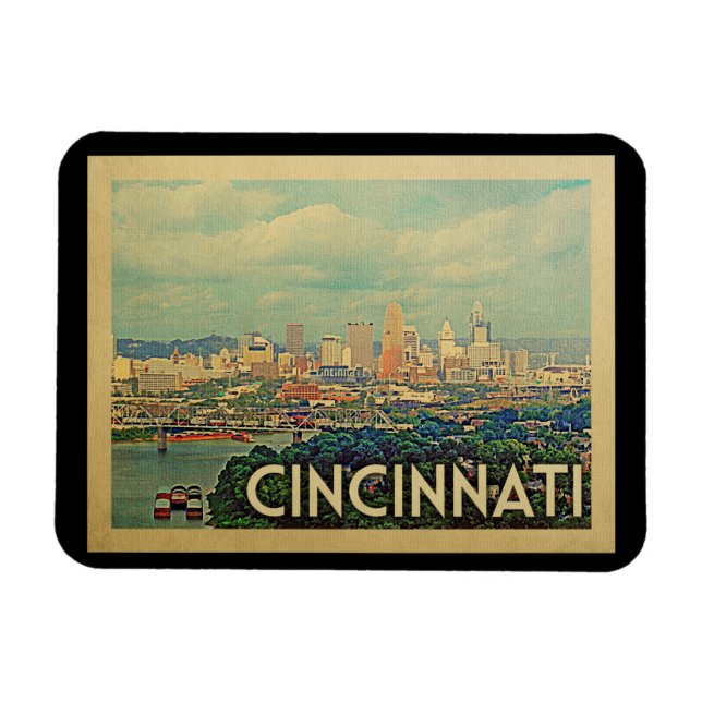 Cincinnati Ohio Magnet (Horizontal)
