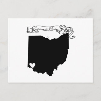 Cincinnati Ohio Postkarte