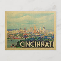Cincinnati Ohio Postkarte