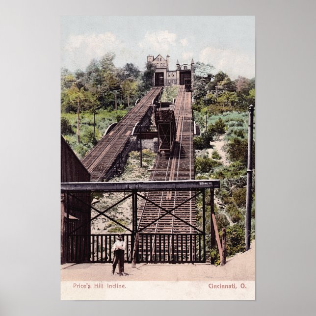 Cincinnati Ohio Preis-Hütte Poster (Vorne)