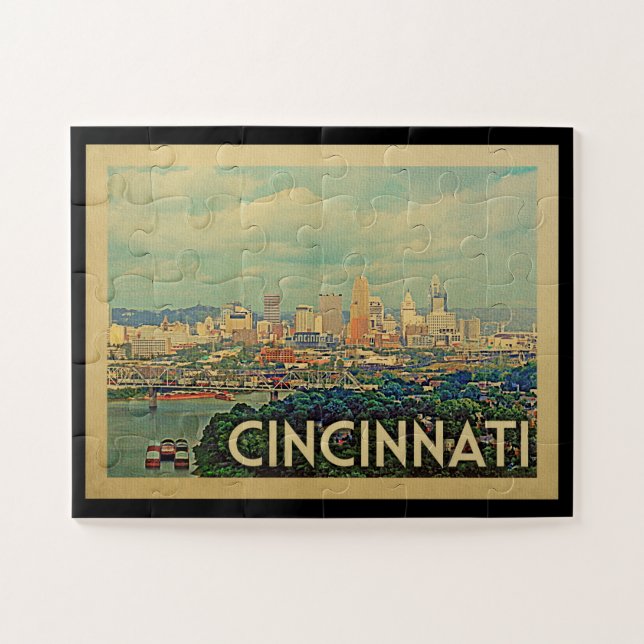 Cincinnati Ohio Puzzle (Horizontal)
