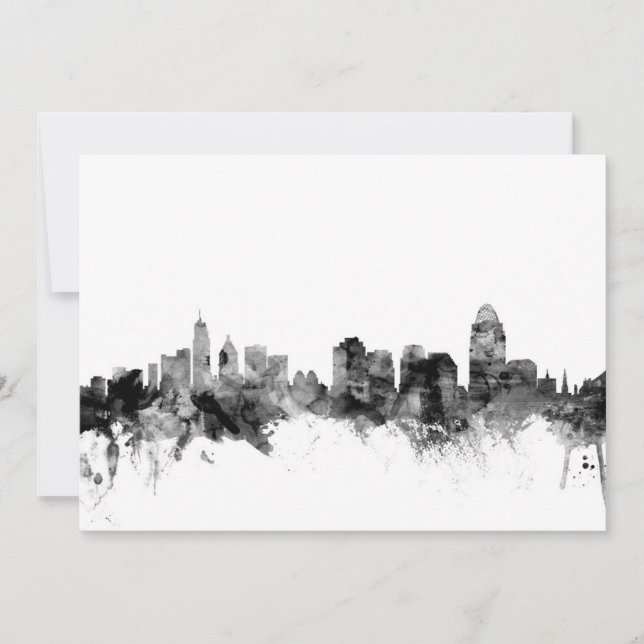 Cincinnati Ohio Skyline (Vorderseite)