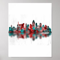 Cincinnati Ohio Skyline