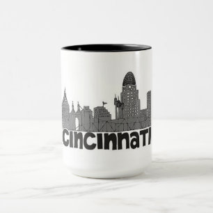 Cincinnati, Ohio Souvenir Tasse