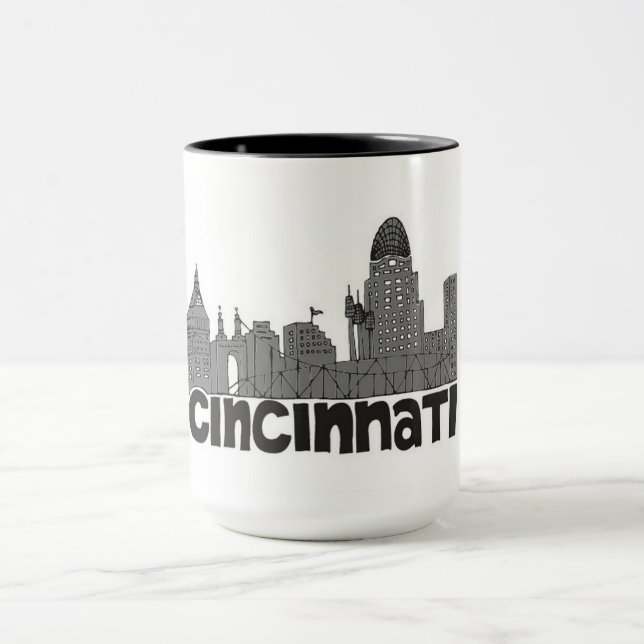 Cincinnati, Ohio Souvenir Tasse (Zentrum)