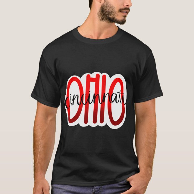 Cincinnati Ohio T-Shirt (Vorderseite)