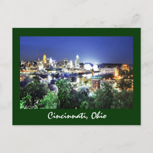 Cincinnati, Ohio, the Queen City. Postkarte
