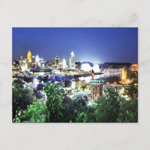 Cincinnati, Ohio, the Queen City. Postkarte
