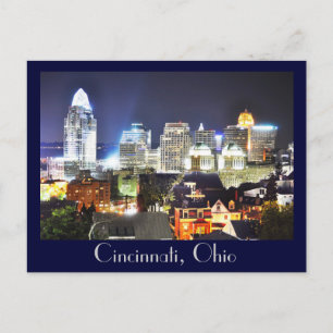 Cincinnati, Ohio, the Queen City. Postkarte