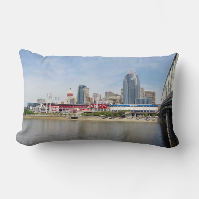 Cincinnati, Ohio Throw Kissen (Vorderseite)