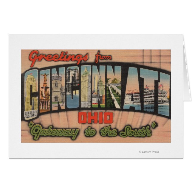 Cincinnati, Ohio (Tor zum Süden) (Vorderseite (Horizontal))