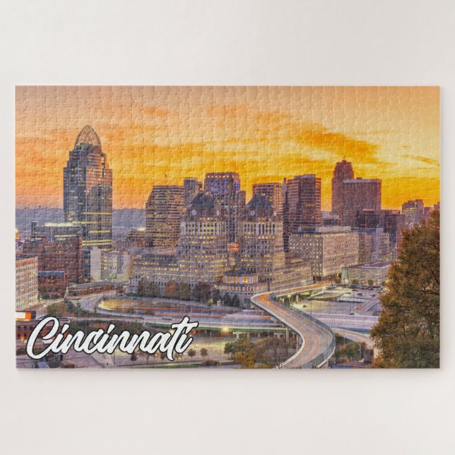 Cincinnati, Ohio, Vereinigte Staaten Puzzle (Horizontal)